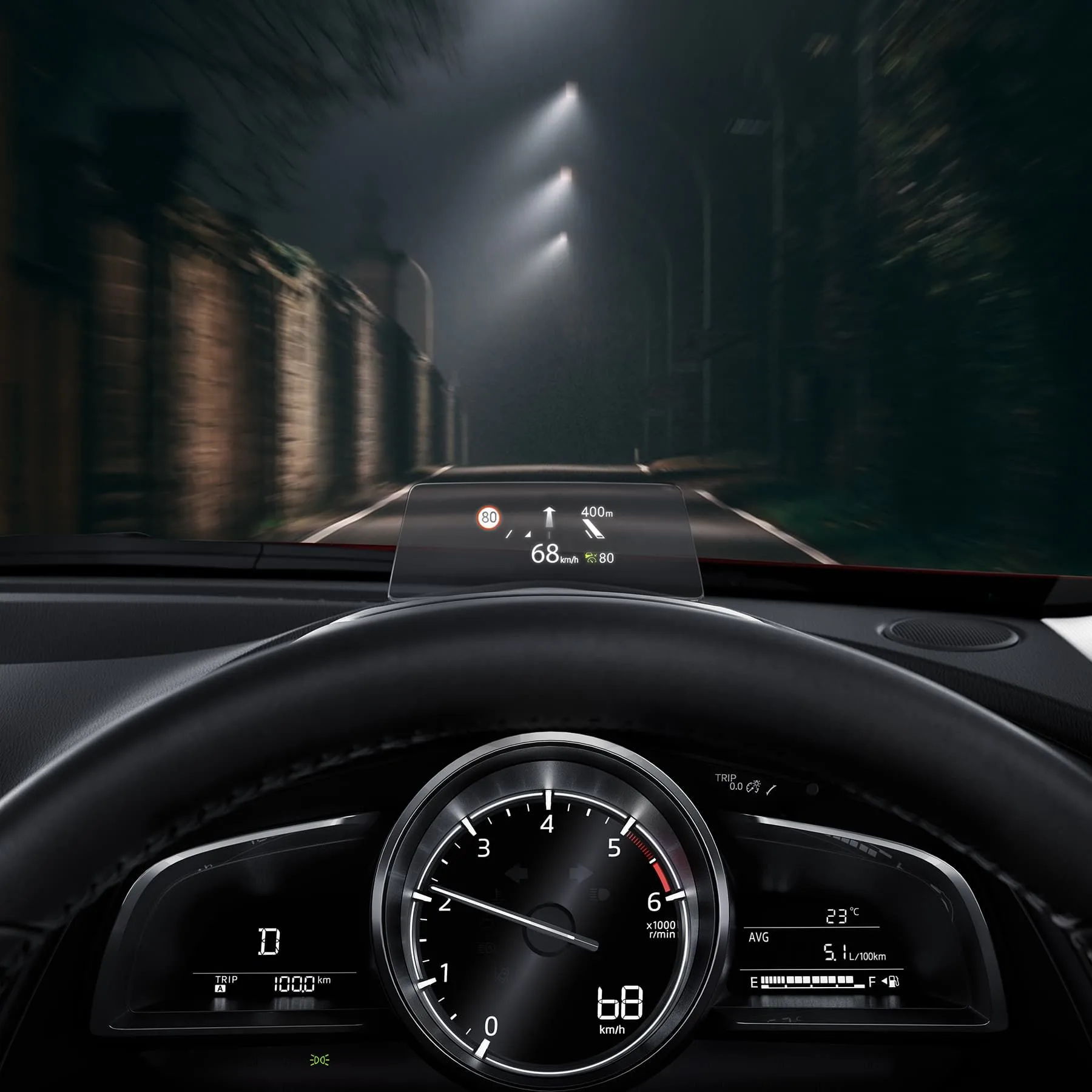 Active Driving Display